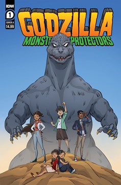 Godzilla Monsters & Protectors #1 Cover A Dan Schoening