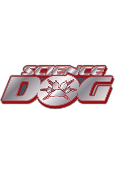 Science Dog Logo Pin