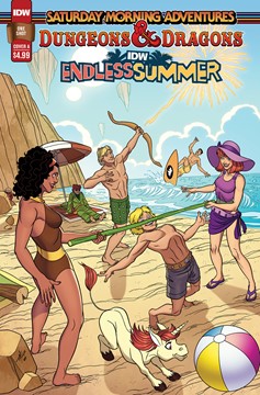 IDW Endless Summer—Dungeons & Dragons Saturday Morning Adventures Cover A Levins