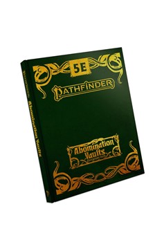 Pathfinder Adventure Path Abomination Vaults 5E Special Edition Hardcover