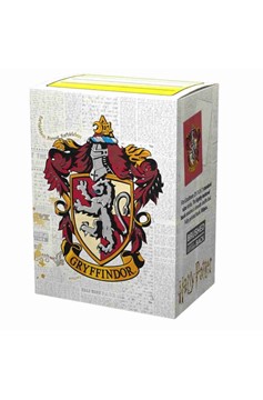 Dragon Shield Brushed Art Gryffindor Harry Potter Standard Sleeves (100ct)