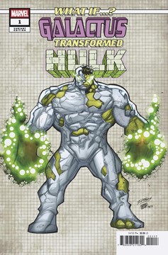 What If...? Galactus Galactus Transformed Hulk? #1 Ron Lim Design Variant 1 for 10 Incentive