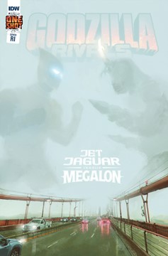 Godzilla Rivals #5 Jet Jaguar Vs. Megalon Cover Shehan 1 for 10 Incentive