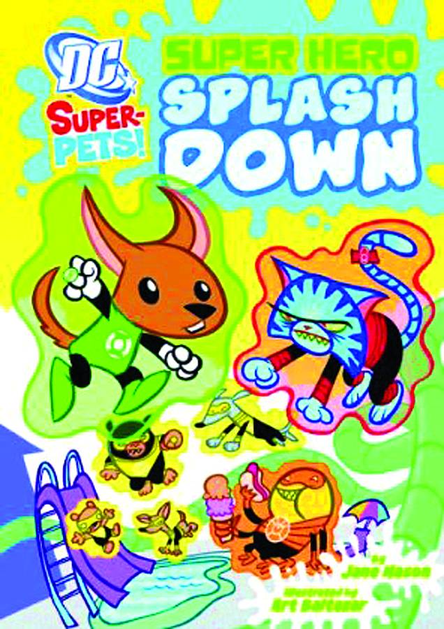 DC Super Pets Young Reader Graphic Novel Super Hero Splash Down