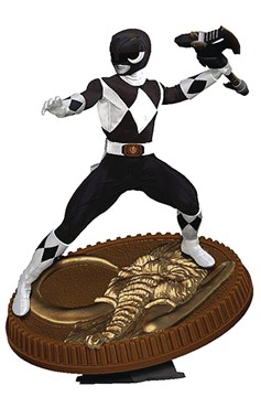 Power Rangers Black Ranger 18 Scale PVC Statue