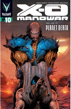 X-O Manowar (2012) #10 Regular Hairsine Cover