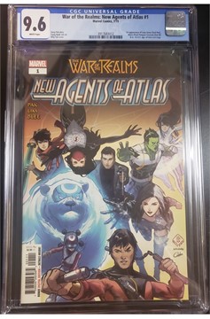 War of The Realms: New Agents of Atlas #1 Cgc 9.6