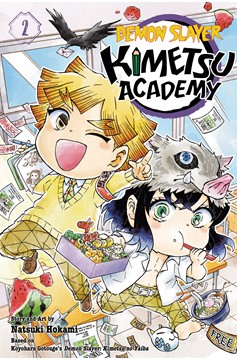 Demon Slayer Kimetsu Academy Manga Volume 2