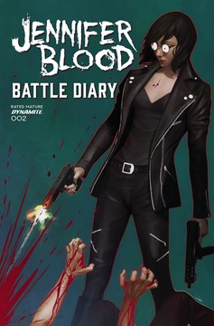 Jennifer Blood Battle Diary #2 Cover C Puebla (Mature)
