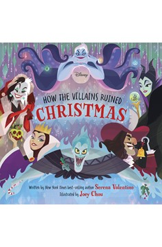 Disney Villains: How The Villains Ruined Christmas (Hardcover Book)