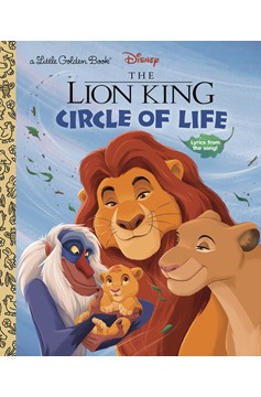 Lion King Circle of Life Little Golden Book Hardcover