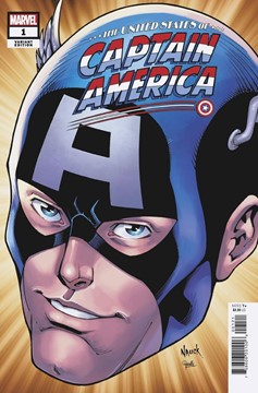 United States of Captain America #1 Nauck Headshot Variant (Of 5)