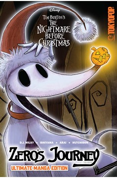 Disney Manga Nightmare Before Christmas Zeros Journey Ultimate Edition Graphic Novel