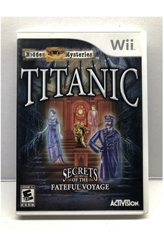 Nintendo Wii Titanic Secrets of The Fateful Voyage