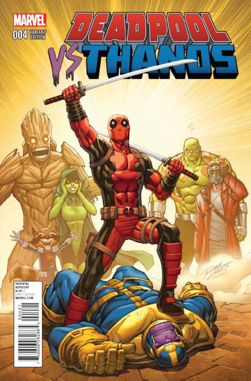 Deadpool Vs Thanos #4 Lim Variant