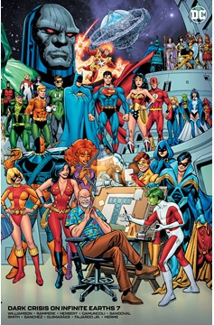 Dark Crisis On Infinite Earths #7 Cover F George Perez Tribute Card Stock Variant (Of 7)