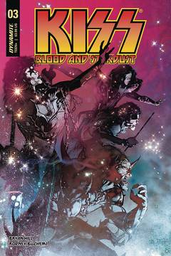 Kiss Blood Stardust #3 Cover A Sayger