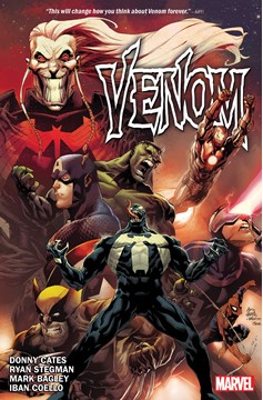 Venom Omnibus Venomnibus by Cates Stegman Hardcover Stegman King In Black Cover