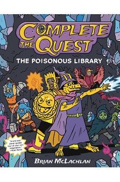 Complete The Quest The Poisonous Library Graphic Novel