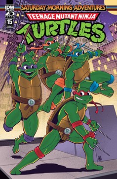Teenage Mutant Ninja Turtles Saturday Morning Adventures Continued! #15 Cover B Cunha