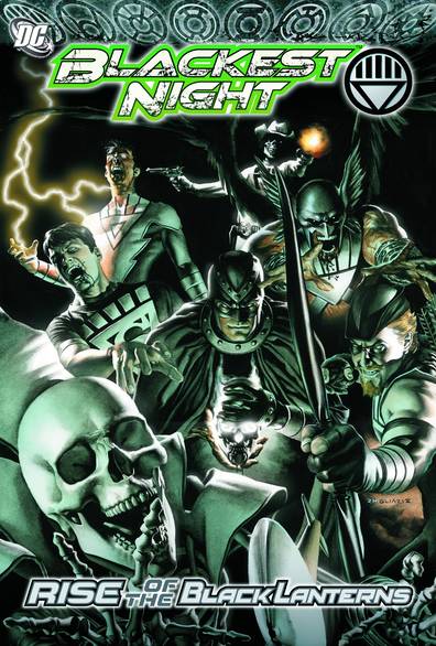 Blackest Night Rise of the Black Lanterns Graphic Novel