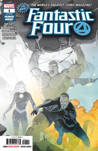 Fantastic Four #1 Ribic Premiere Variant (2018)