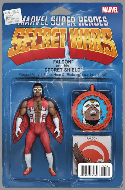 Secret Wars #5 Gated Action Figure Variant John Tyler Christopher