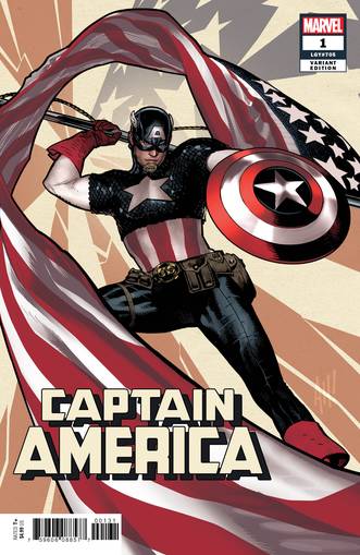 Captain America #1 Hughes Variant (2018)