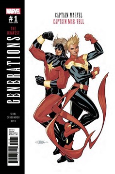 Generations Capt Marvel & Capt Mar-Vell #1 Dodson Variant