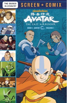 Avatar Last Airbender Screen Comix Graphic Novel Volume 1