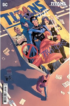 Titans #8 Cover C Tirso Cons Card Stock Variant