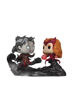 Pop Moment Doctor Strange In The Multiverse of Madness Dead Strange And The Scarlet Witch Vinyl Figu