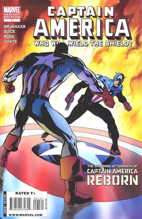 Captain America Who Will Wield The Shield? #1 (Variant) (2009)