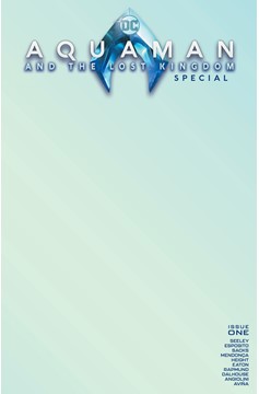 Aquaman and the Lost Kingdom Special #1 (One Shot) Cover D Blank Card Stock Variant