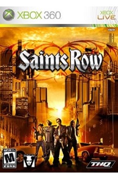 Xbox 360 Xb360 Saints Row