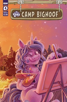 My Little Pony Camp Bighoof #4 Cover B Haines
