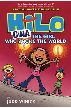 Hilo Hardcover Graphic Novel Volume 7 Gina Girl Who Broke The World