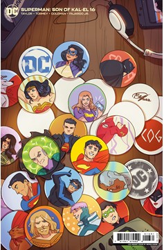 Superman Son of Kal-El #16 Cover C 1 for 25 Incentive Megan Huang 90's Bedroom Card Stock Variant 