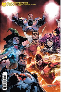 Flashpoint Beyond #3 Cover C Incentive 1 For 25 David Marquez Card Stock Variant (Of 6)