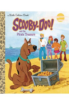 Scooby Doo & Pirate Treasure Little Golden Book Hardcover