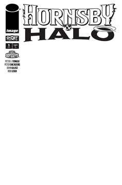 Hornsby & Halo #1 Cover F Blank Sketch Variant