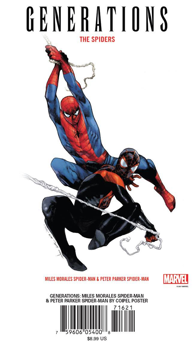 Generations Miles Morales & Peter Parker Spider Man Poster