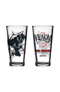 Toon Tumblers Marvel Comic Venom Pint Glass
