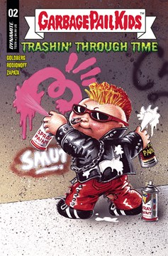 Garbage Pail Kids Through Time #2 Cover D Classic Trading Card Image