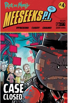 Rick and Morty Meeseeks P.I. #4 Cover A Fred C Stresing (Mature) (Of 4)