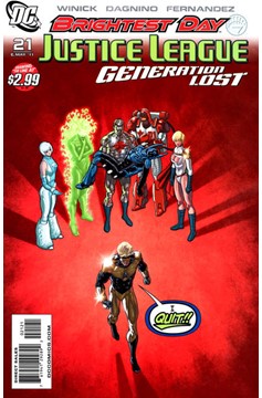 Justice League Generation Lost #21 Variant Edition (Brightest Day)