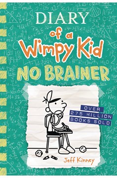 Diary of A Wimpy Kid Hardcover Volume 18 No Brainer