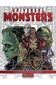 Universal Monsters Official Coloring Book Soft Cover
