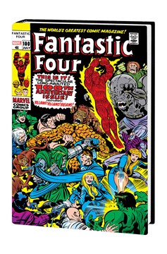 Fantastic Four Omnibus Hardcover Volume 4 Kirby Direct Market Variant
