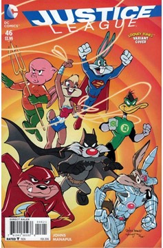 Justice League #46 Looney Tunes Variant Edition (2011)